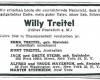 Treitel-Todesanzeigen in der deutschsprachigen Zeitung 
