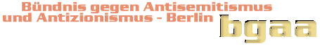 Bündnis gegen Antisemitismus und Antizionismus