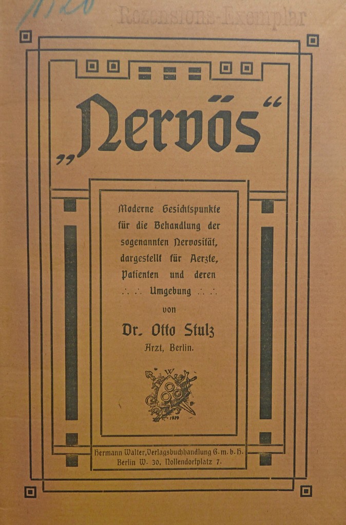Nervös - Dr. Otto Stulz