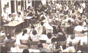 Mitgliederversammlung im Speisesaal