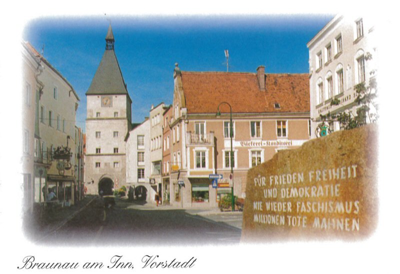 Baunau Postkarte