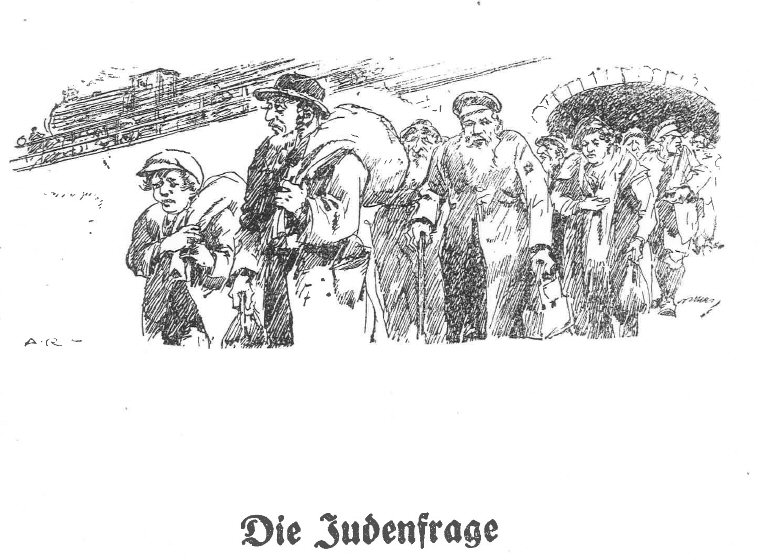 Illustrationen von Albert Reich (Neumarkt 1881-1942 München) zu Hans Zöberleins \"Der Befehl des Gewissens\"