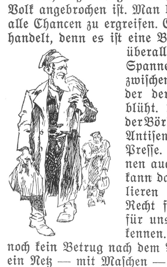 Illustrationen von Albert Reich (Neumarkt 1881-1942 München) zu Hans Zöberleins \"Der Befehl des Gewissens\"