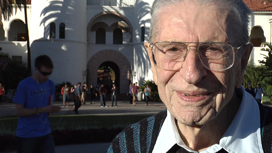 Kurt Eisemann 2012 auf dem Campus der San Diego State University