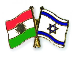 Freundschaftspin Kurdistan-Israel, flags.de