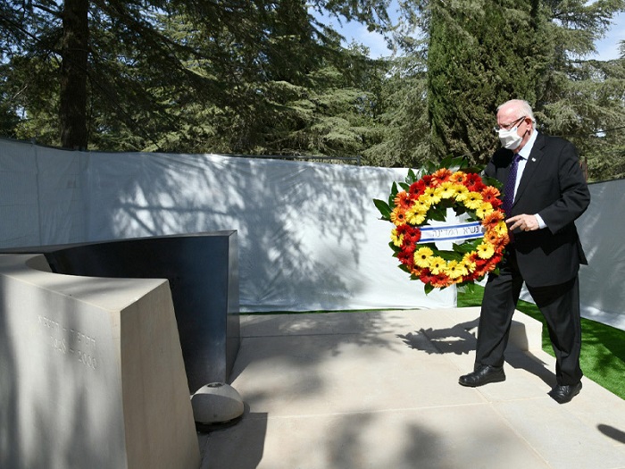 Präsident Rivlin gedenkt Yitzhak Rabin