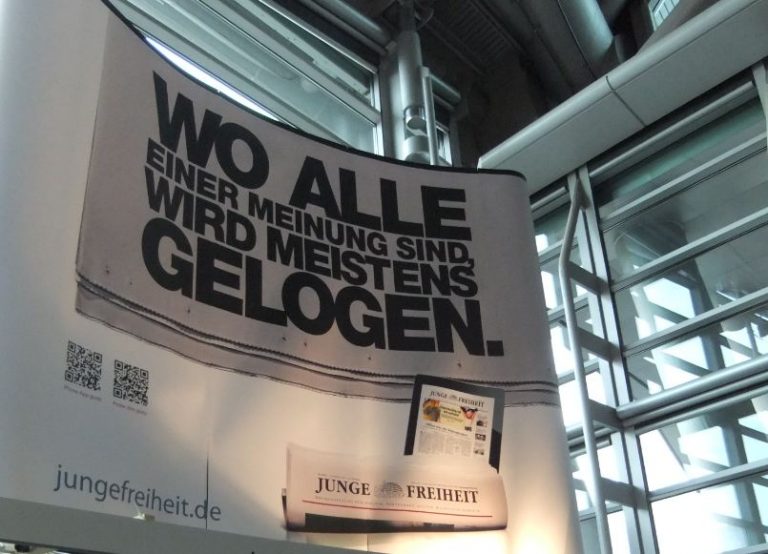 30 Jahre „Junge Freiheit“ – 30 Jahre Deutschnationalismus im Zeitungsformat