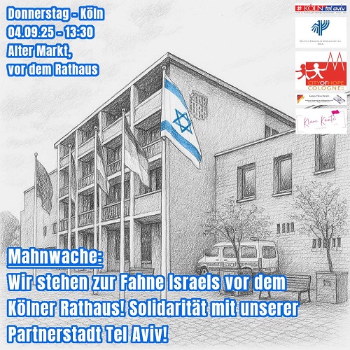 Mahnwache in Köln